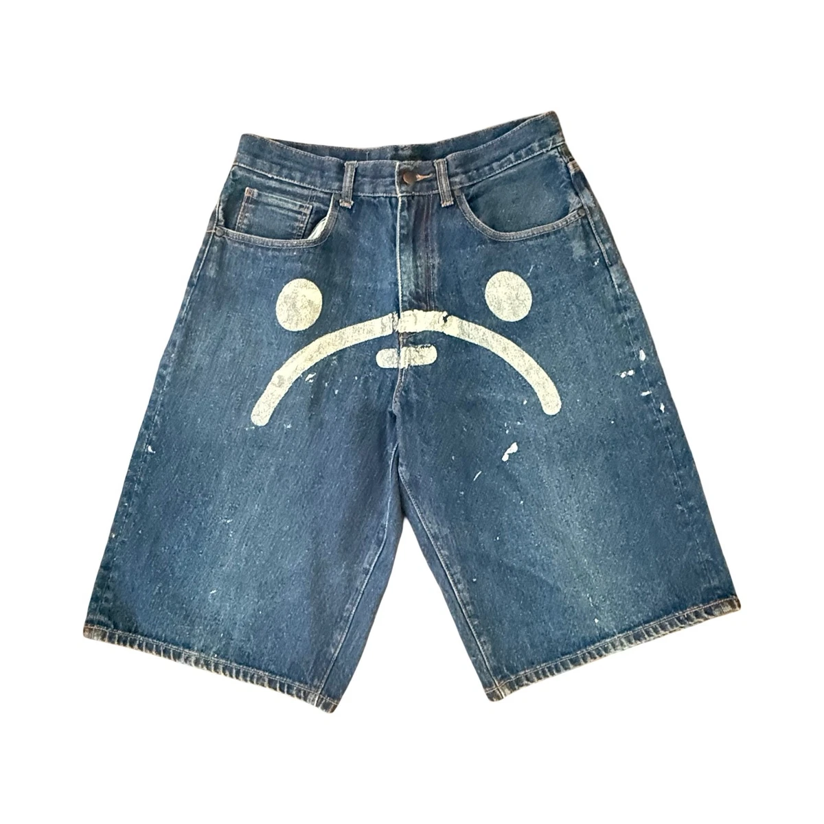 A Bathing Ape Blue Cotton Shorts for Men for sale | eBay