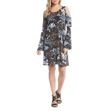 Karen Kane Women's Casual Cold Shoulder Long Sleeve Dress