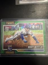 2026 TOPPS BOBBY WITT JR  SP GREEN HOLO FOIL #/99 - Kansas City Royals