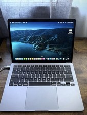 Apple MacBook Air 13" Silver Laptop SSD Bluetooth Webcam Wi-Fi Speakers Trackpad