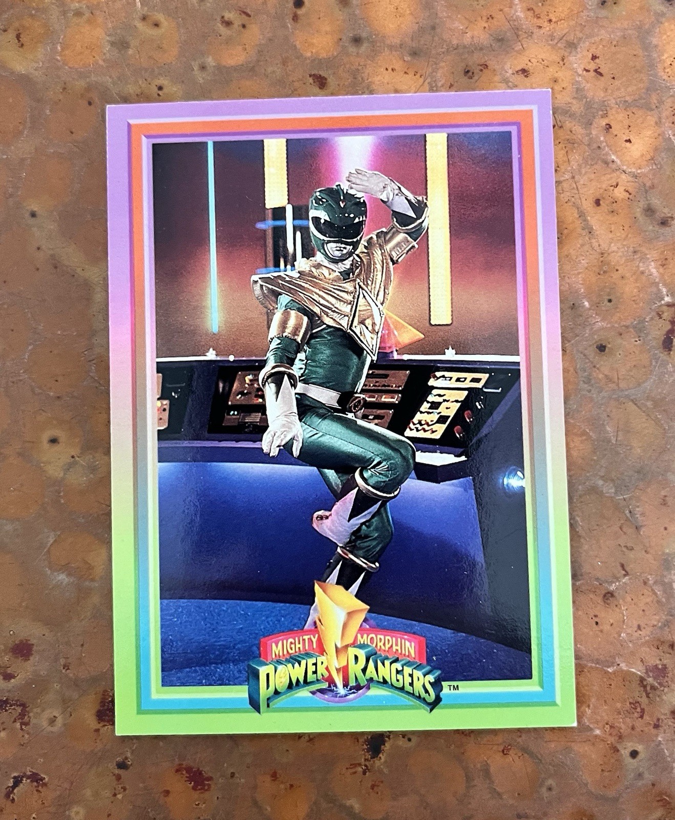 Mighty Morphin Power Ranger Green Ranger - Tommy #45 1994 Saban Card