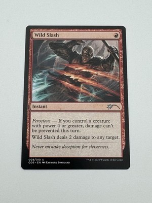 Wild Slash - Unique and Miscellaneous Promos - Magic The Gathering - MTG - NM/M