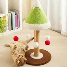 Cat Scratching Post Cats Climbing Tree for Indoor Exercise Interactive
