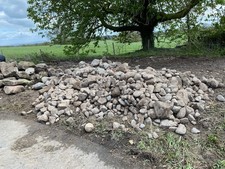 Large Rocks And Cobbol Stones.