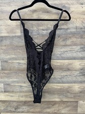 NWOT Black Lace Teddy Lingerie