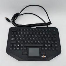 Havis KB-108 Rugged Backlit Keyboard with Int...