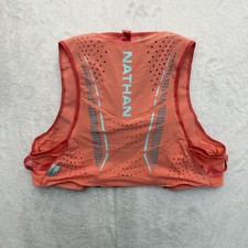 Nathan Running Hydration Vest 17 Fl Oz Orange Trail Race Pack Unisex Adjustable