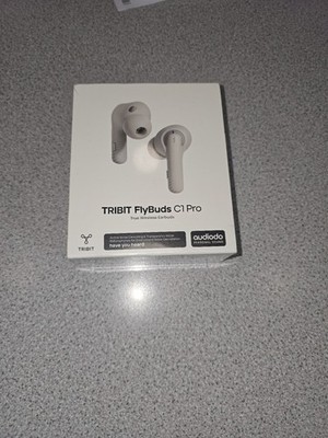 Tribit FlyBuds C1 Pro Wireless Earbuds Active Noise Cancelling - GRAU - Originalverpackt - Neu