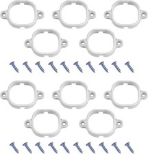 10Pcs White Mounting Bracket For Govee Permanent Outdoor Lights Pro H706 / H806