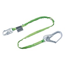 HONEYWELL MILLER 219TWRS-Z7/6FTGN Shock-Absorbing Lanyard,Green 1XER8