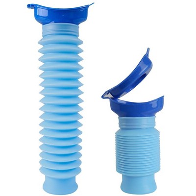 Pee Bottles for Men, Portable Urinal Collapsible Urine Large, Blue 