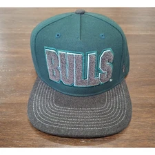South Florida Bulls Zephyr Dark Green & Gray Jock Snapback Flat Bill Hat - New!