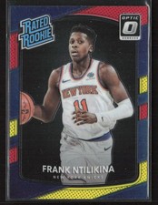 Frank Ntilikina 2017-18 Donruss Optic #193 Red and Yellow New York Knicks