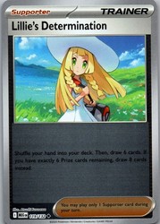 Lillie's Determination 119/132 Mega Evolution Reverse Holo