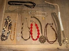 Vintage Estate Costume Jewelry Lot Retro MCM Gold & Silver Tone Some Signed!
