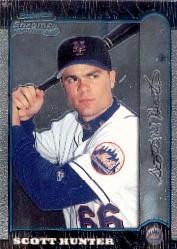 1999 Bowman Chrome #196 Scott Hunter RC - BB
