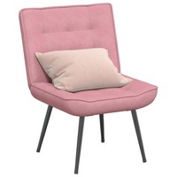 Relaxsessel Rosa 64X74X84 Cm Samt