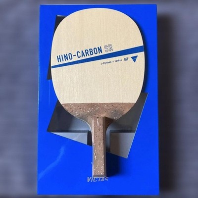 Table tennis racket VICTAS Hinocarbon SR rounded corner pen holder [with