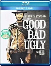 The Good, the Bad, and the Ugly (Blu-ray + DVD) Blu-ray Clint Eastwood NEW