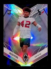 Jalen Pitre 2022 Panini Phoenix Silver Prizm #193 Rookie Houston Texans