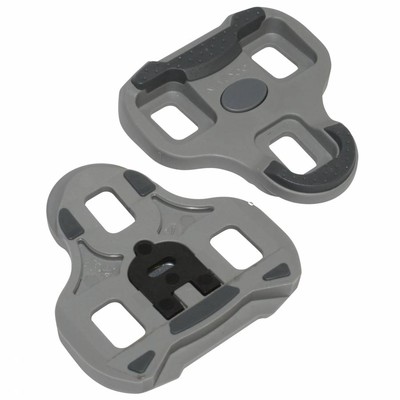 Jeu De Crampons M-Wave Pour Pédales Look Keo - Gris Avec Tolérance Latérale, Taille Unique, Facile à Installer