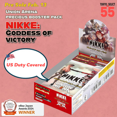 UNION ARENA NIKKE Precious Booster Pack Box Japanese PC02BT Sealed