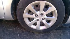 Used Wheel fits: 2016 Kia Rio Canada market 15x5-1/2 steel black Grade A