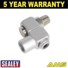 Image of Sealey Z-Swivel Air Hose Connector 1/4"BSP SA902