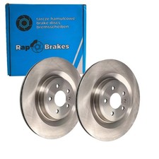 2x RAP BREMSSCHIEBEN Ø356mm BELÜFTET HINTEN passend für AUDI A6 A7 A8 | R-D0411