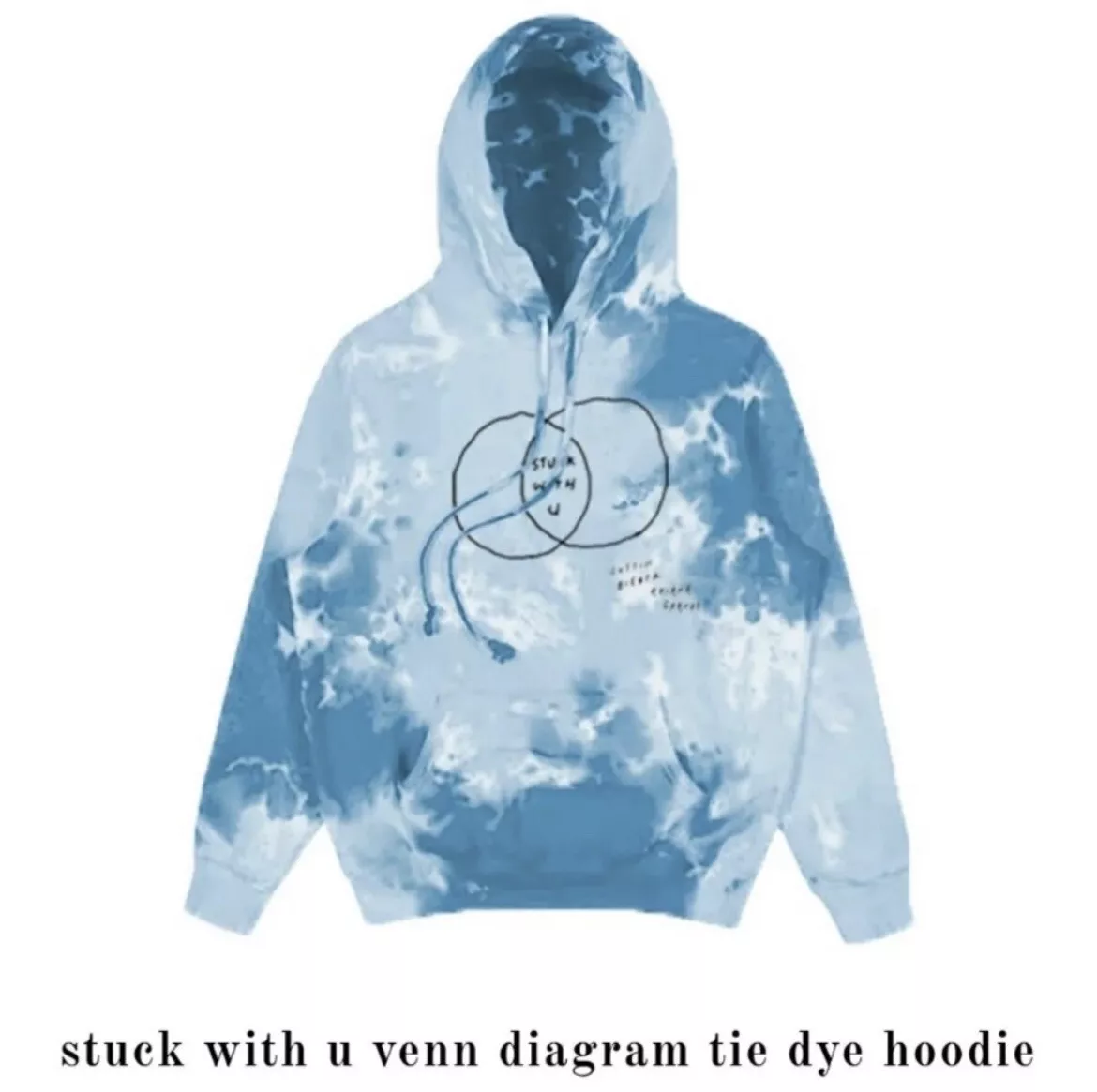 Ariana grande blue hoodie clearance
