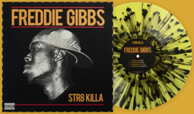 Str8 Straight Killa Freddie Gibbs VMP Club Black & Yellow Vinyl Me Please LP