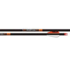 Easton Bowhunter 6.5 MM ACU Carbon Arrow 300 6pk Fletched 2" Bully Vanes 29467