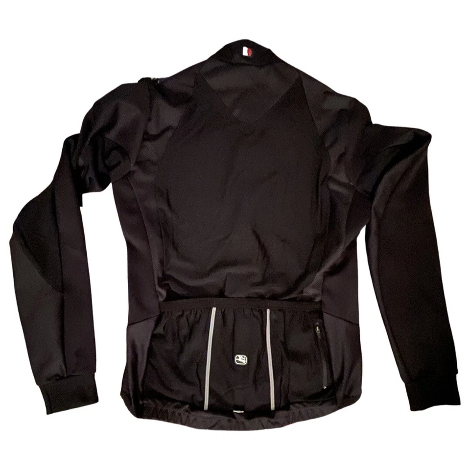 Chaqueta de ciclismo de invierno Giordana Silverline para mujer talla mediana Italia WindTex Foto 3 de 4