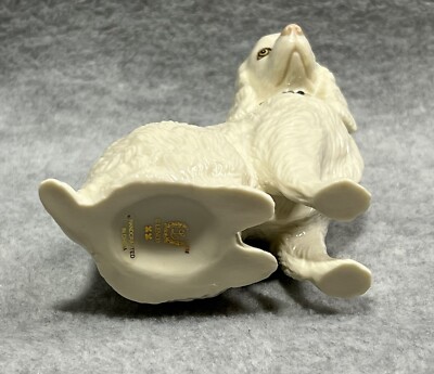 LENOX “Tender Devotion” Springer Spaniel Dog Jeweled Figurine