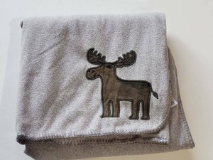 moose swaddle blanket