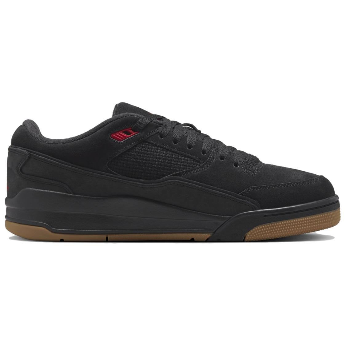 Jordan Flight Court Black Red Gum - HF3255-001 | eBay