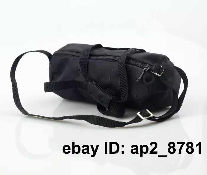 1/6 Travel Duffel Bag Luggage Bag Working Zipper Fr 12'' Action Figure Body Doll