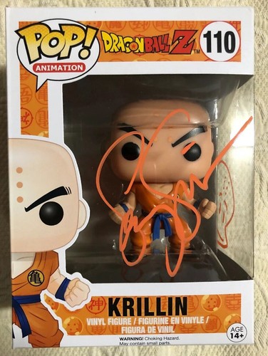 Sonny Strait Signed Autographed Krillin Funko Pop Dragon Ball Z Super JSA COA 1 Sonny Strait Signed Autographed Krillin Funko Pop Dragon Ball Z Super JSA COA 1 | Funko Pop | 2 Sonny Strait Signed Autographed Krillin Funko Pop Dragon Ball Z Super JSA COA 1 | Funko Pop