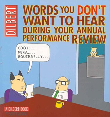 Dilbert: Words You Don't Want to Hear During Your Annual Perform