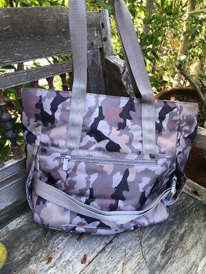 Hedgren Element Tote WIND NWT ---- Grey Camo