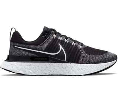 Nike React Infinity Run Flyknit 2 Black White Oreo Grey CT2357-101 sz 8.5 Men's