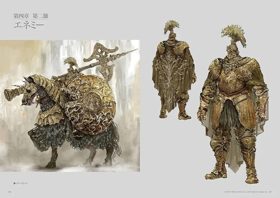 ELDEN RING OFFICIAL ART BOOK VolumeⅠ,II,Ⅲ Set of 3