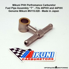 Mikuni 40phh 44phh Carburetor Fuel Pipe Assemblyt N115.028 240z 280z 510 Solex Mikuni 40phh 44phh Carburetor Fuel Pipe Assemblyt N115.028 240z 280z 510 Solex