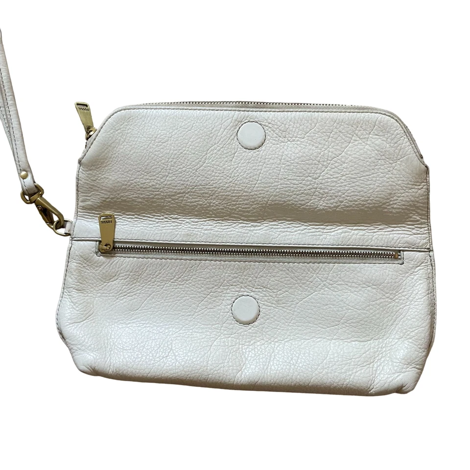 Bolso Muñequera Plegable Preston Con Cuentas Adornado Fósil RARO Para Mujer Foto 4 de 4