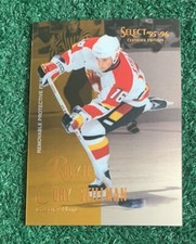 CORY STILLMAN - 1995-96 PINNACLE SELECT MIRROR GOLD PARALLEL ROOKIE CARD # 128