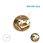 GENUINE ETA ESA 947.111 SWISS?? MOVEMENT DATE DISK AT 3 NOS,QUARTZ  MOVEMENT