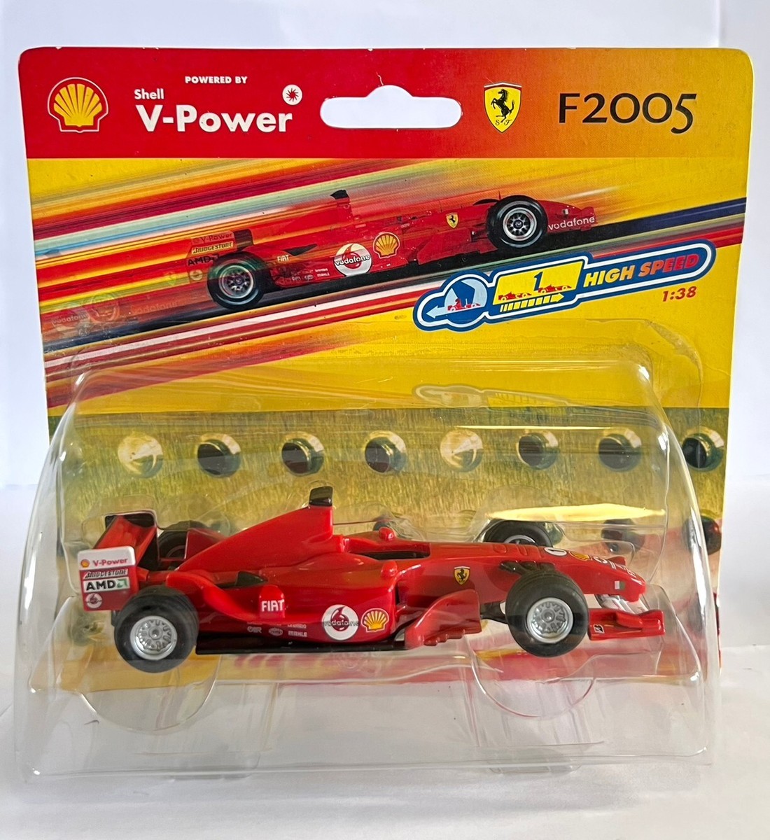 Ferrari F2005 Car Toy Shell V- Power Official Licensed Product
