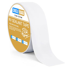 RV Roof Tape White, 2 Inch X 50 Feet RV Repair Sealant Tape, Stop Camper Roof Le