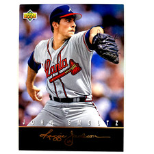 John Smoltz 1993 Upper Deck Clutch Performers #19 MLB Atlanta Braves
