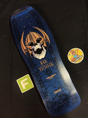 RARE Per Welinder 2010 Nordic Skull Cobalt LE Powell Peralta